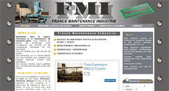 Desktop Screenshot of france-maintenance-industrie.com